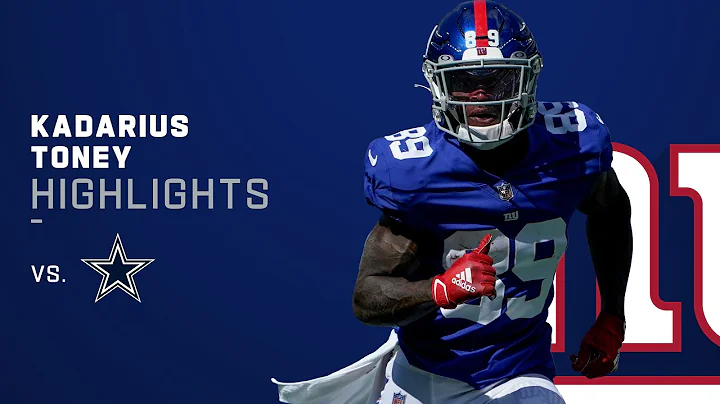 Every Kadarius Toney Catch from 189-Yd Game | NFL ...