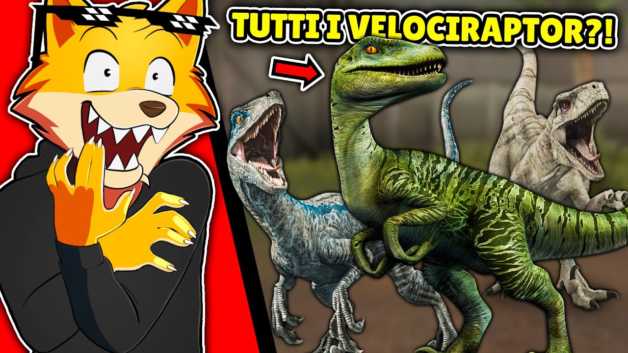 Sblocco Tutti i Velociraptor LEGGENDARI su JURASSIC WORLD The Game?! - Da Nabbo a Pro