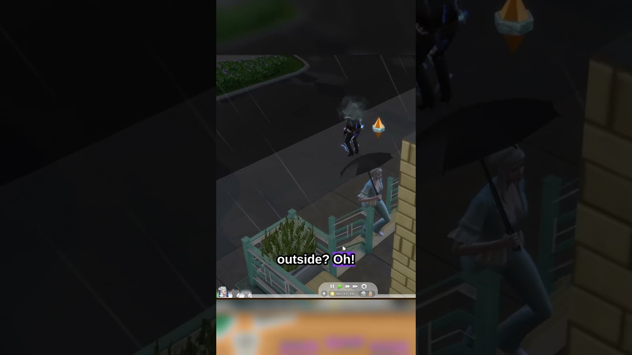 paranoid principal premonition  #sims4
