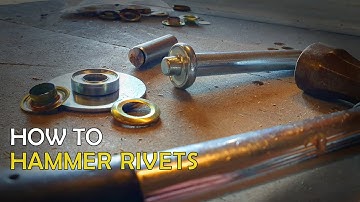 How to Hammer Hollow Rivet Eyelet | Easy DIY Guide