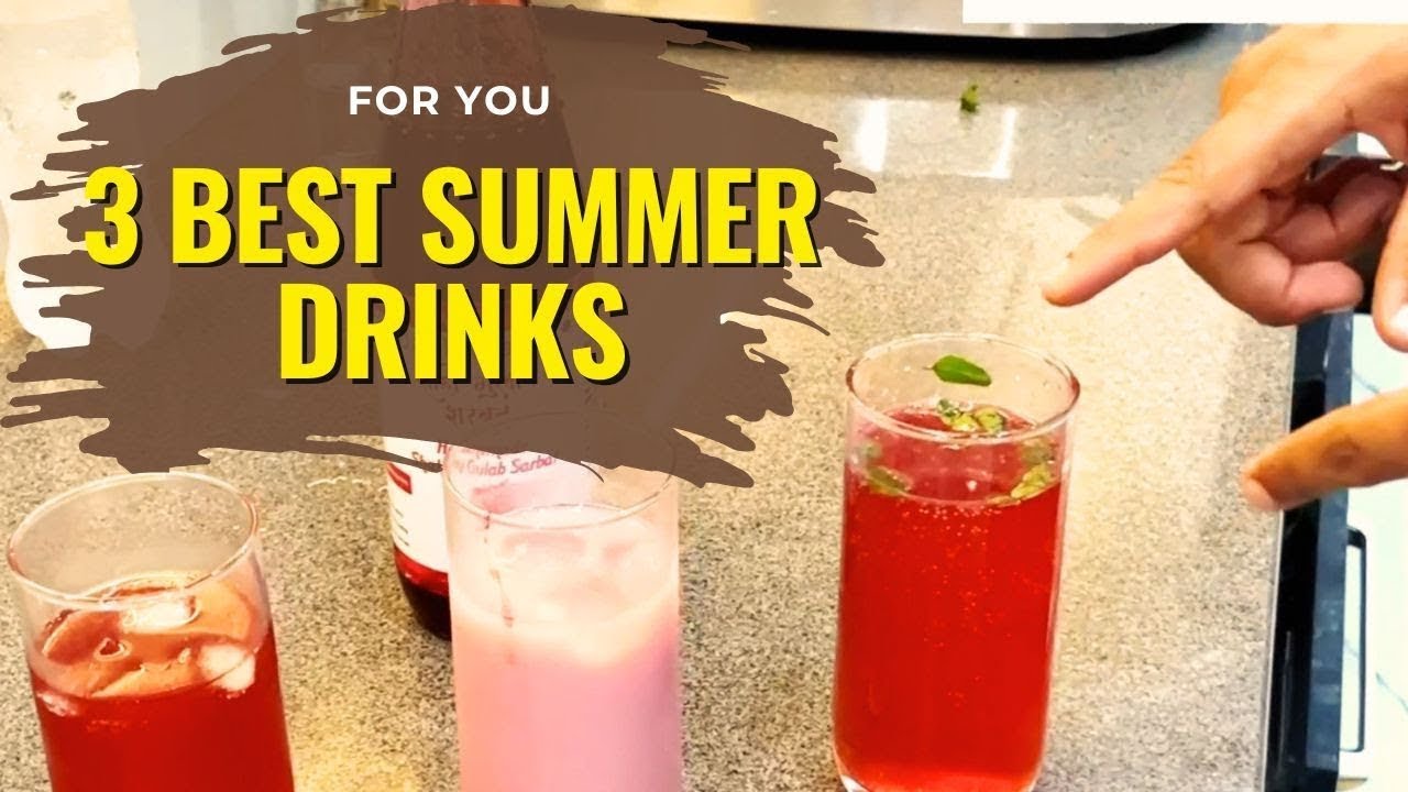 3 Easy Summer Drinks जो आपको गर्मियों में ताज़ा करदे | daulatram’s Shahi Gulaab Sharbat |