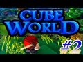 CubeWorld - Сказочные похождения #2 - Учимся с напарником!