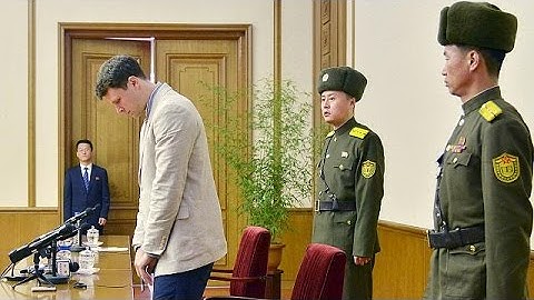 El joven de EEUU detenido en Corea del Norte por robar un póster político involucra a la CIA en…