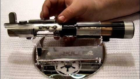 The Force Unleashed Starkiller Custom Lightsaber Crystal Focus V5