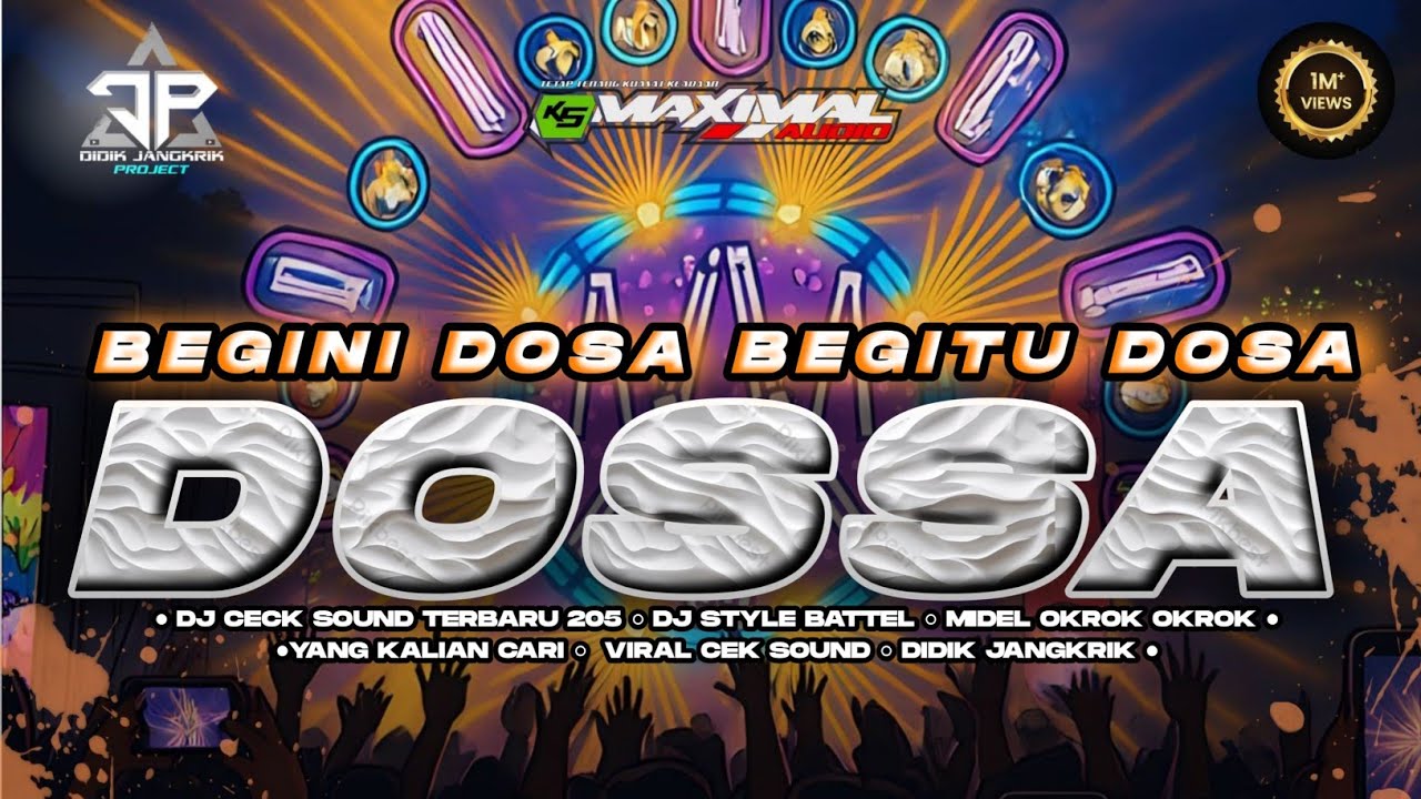 DJ BEGINI DOSA BEGITU DOSA BASS GLER🔥 MIDEL JERHIH  YANG LAGI RAME DIDIK JANGKRIK