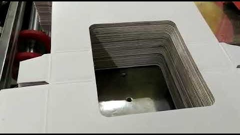 Automatic Carton Window Film Pasting Machine #automaticcartonmaking #machine #jayEngineering