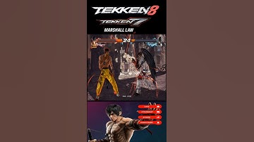 Tekken 7 | Vs Tekken 8 | Marshal Law 💥 [Rage Art & Rage Drive Power Competition] #tekken8 #tekken7