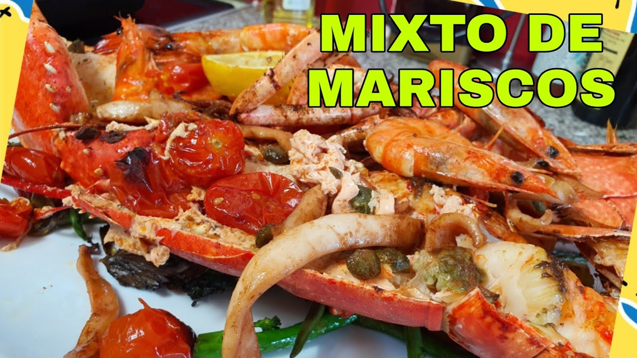 Mariscos al Horno. Como preparar cazuela de mariscos YouTube