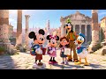 🎒🐭 Mickey Mouse’s School Calls Rome Adventure! ✨ Magical Learning Journey for Kids | Fun Story 🌈📚