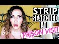 Getting STR1P SEARCHED at PR*SON VISIT | Story Time