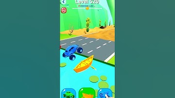 🔥Shape-shifting & Transform The Character 👀 Level 520 #gameplay #shapeshifting #shorts