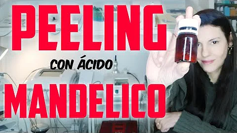 Come fare un peeling all'acido mandelico?