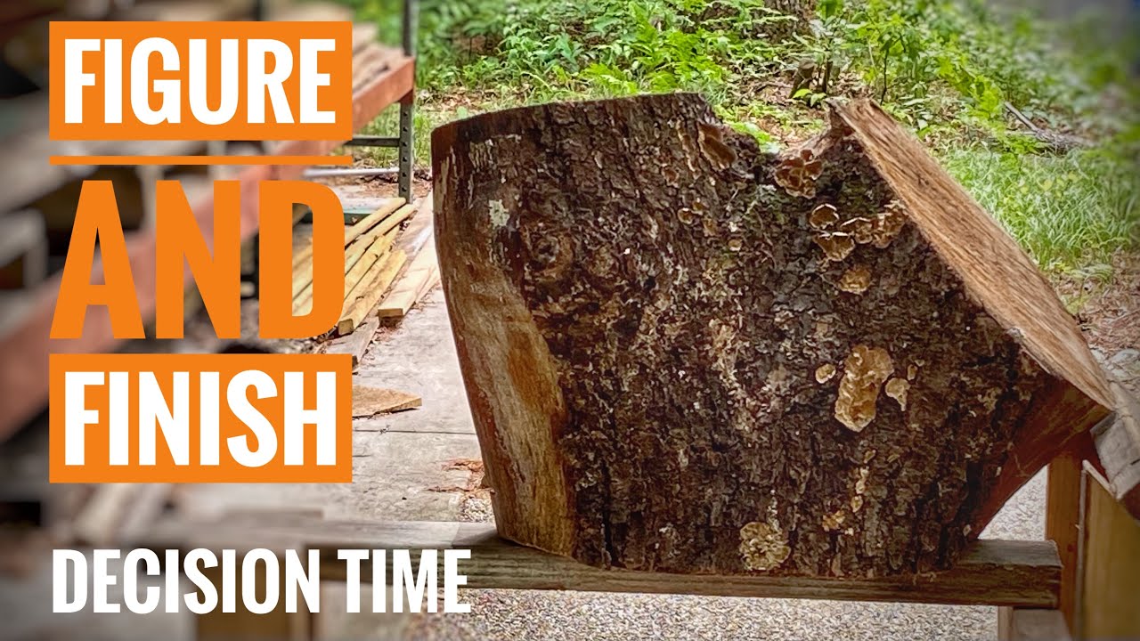 Woodturning: Cutting Oak Bowl Blanks - How to Cut an Oak Crotch for the Best Figure?