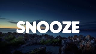 SZA - Snooze... Rihanna, The Weeknd (Lyric Video)