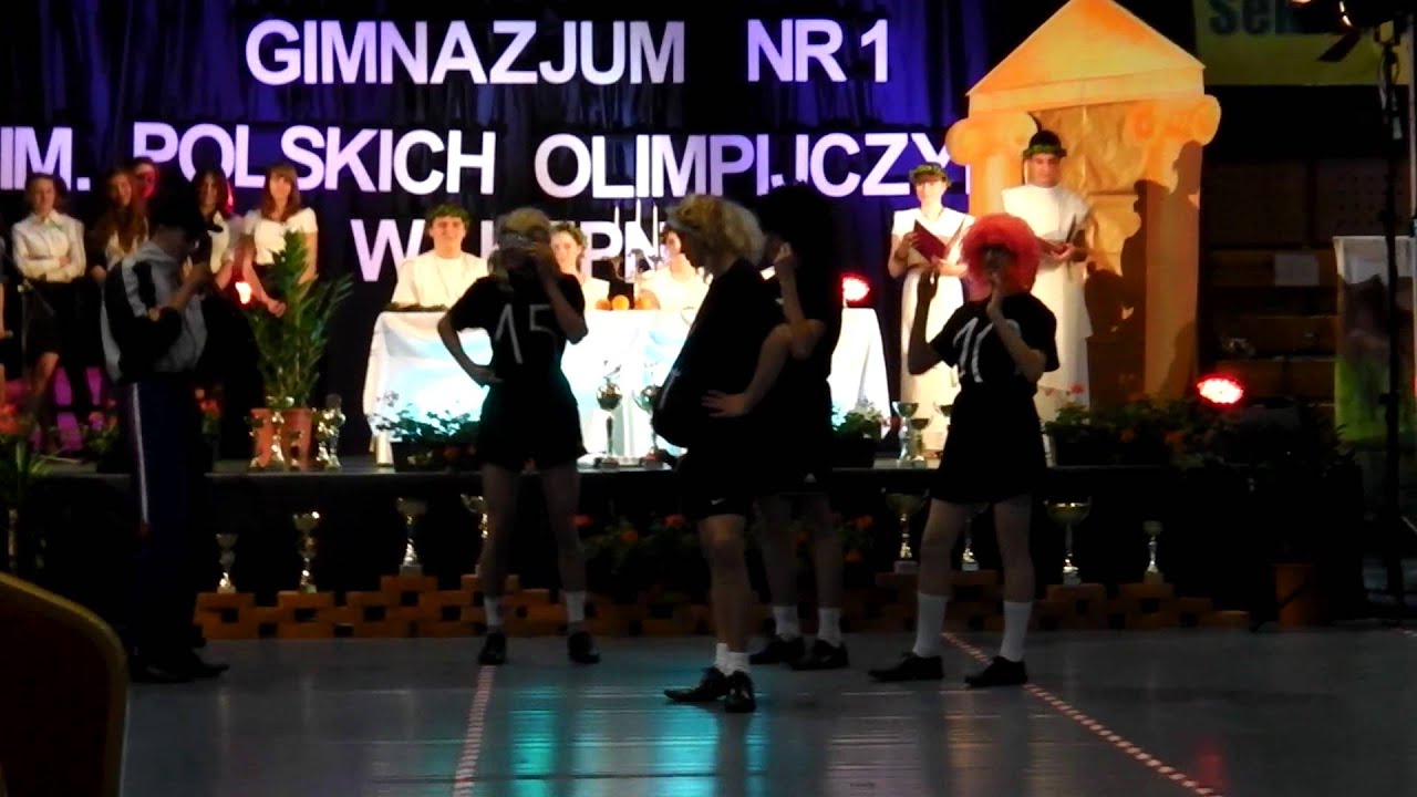 Kabaret niemieckie siatkarki Gimnazjum Nr 1 im. Polskich Olimpijczyków