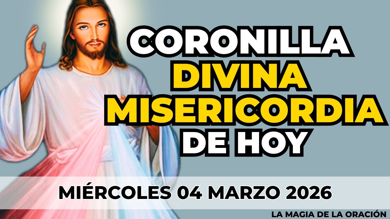 🙏 REZA la CORONILLA de DIVINA MISERICORDIA y SIENTE su PODER