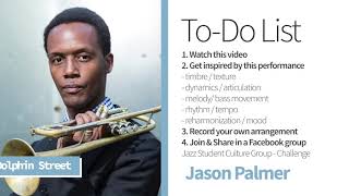 JASON PALMER - On Green Dolphin Street - Trumpet challenge SEASON 2 / Jazz Student Culture.com