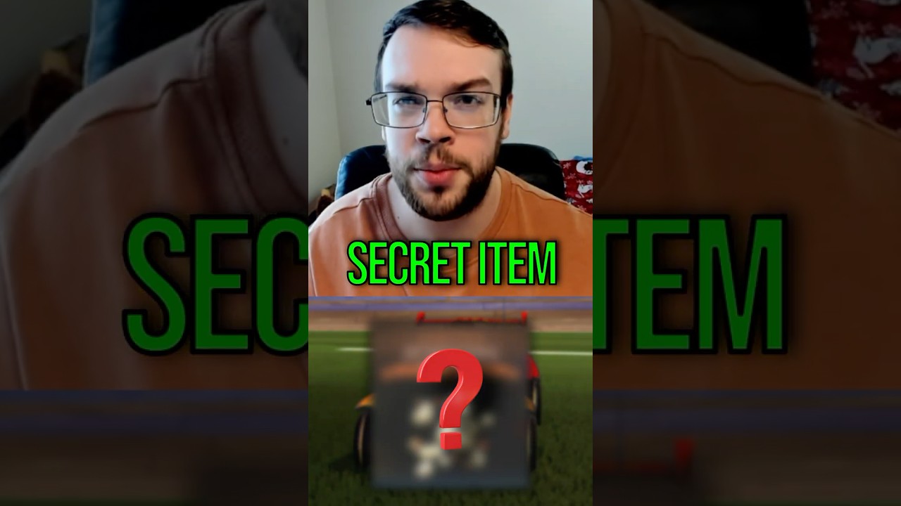 You NEED To Unlock This SECRET ITEM In Rocket League 