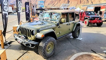 Concept Jeeps at EJS 2022 Moab - One Take Walk Through