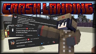 Lendo comentarios - Crash landing Minecraft ep#27