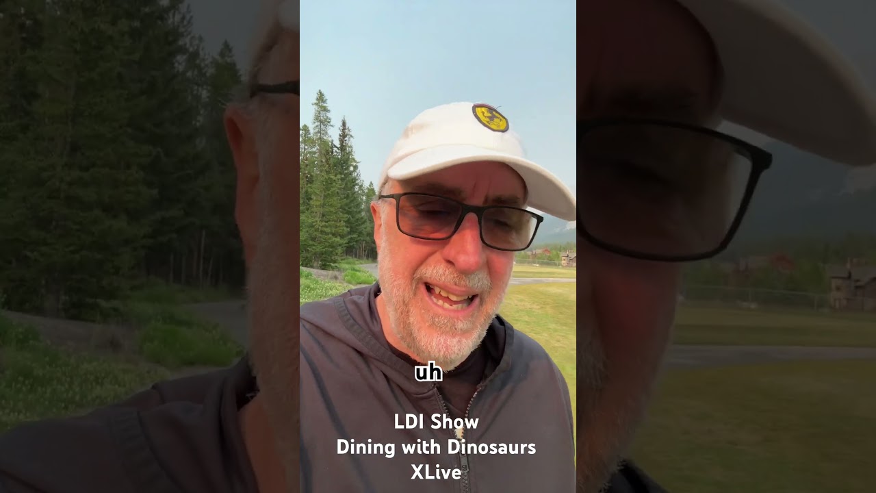 Have you got your Dining With Dinosaurs tickets yet? Let’s go!! #ldishow #diningwithdinosaus #xlive