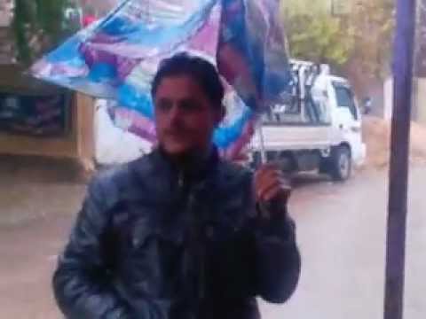 لقاء تحت المطر بغداد الامين الثانية 26 12 2012