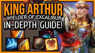 Most In-Depth King Arthur Guide On YouTube! - Tips, Combos, Builds & More!