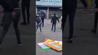 Download Lagu Feyenoord hooligans VS politie ! #freedom #healthpass #protest #fuckthesystem MP3