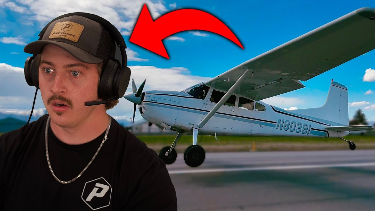 I WAS FORCED TO FLY MY BUDDIES PLANE