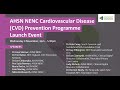 Webinar | Cardiovascular Disease (CVD) Prevention Programme Launch Event