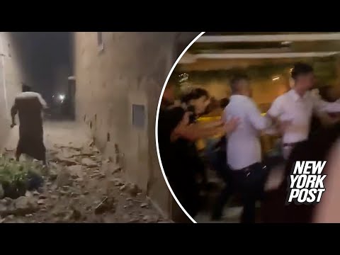 Residents in Morocco wade through the rubble after deadly earthquake 