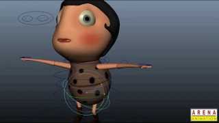 3D Rigging Lady Bug Rigger Portfolio -Benu Seth Degree Batch SXILL Sector 17 Chandigarh