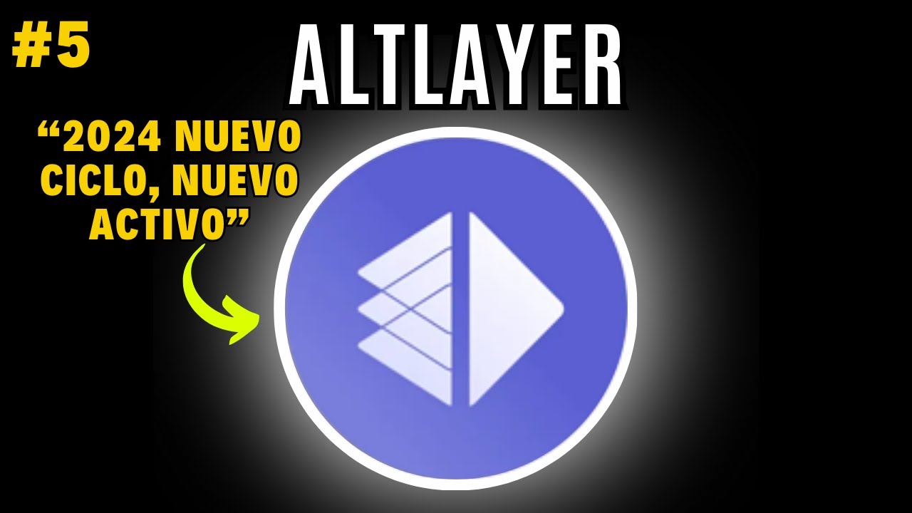 👉AltLayer: Esta ALTCOIN Explotará En 2025