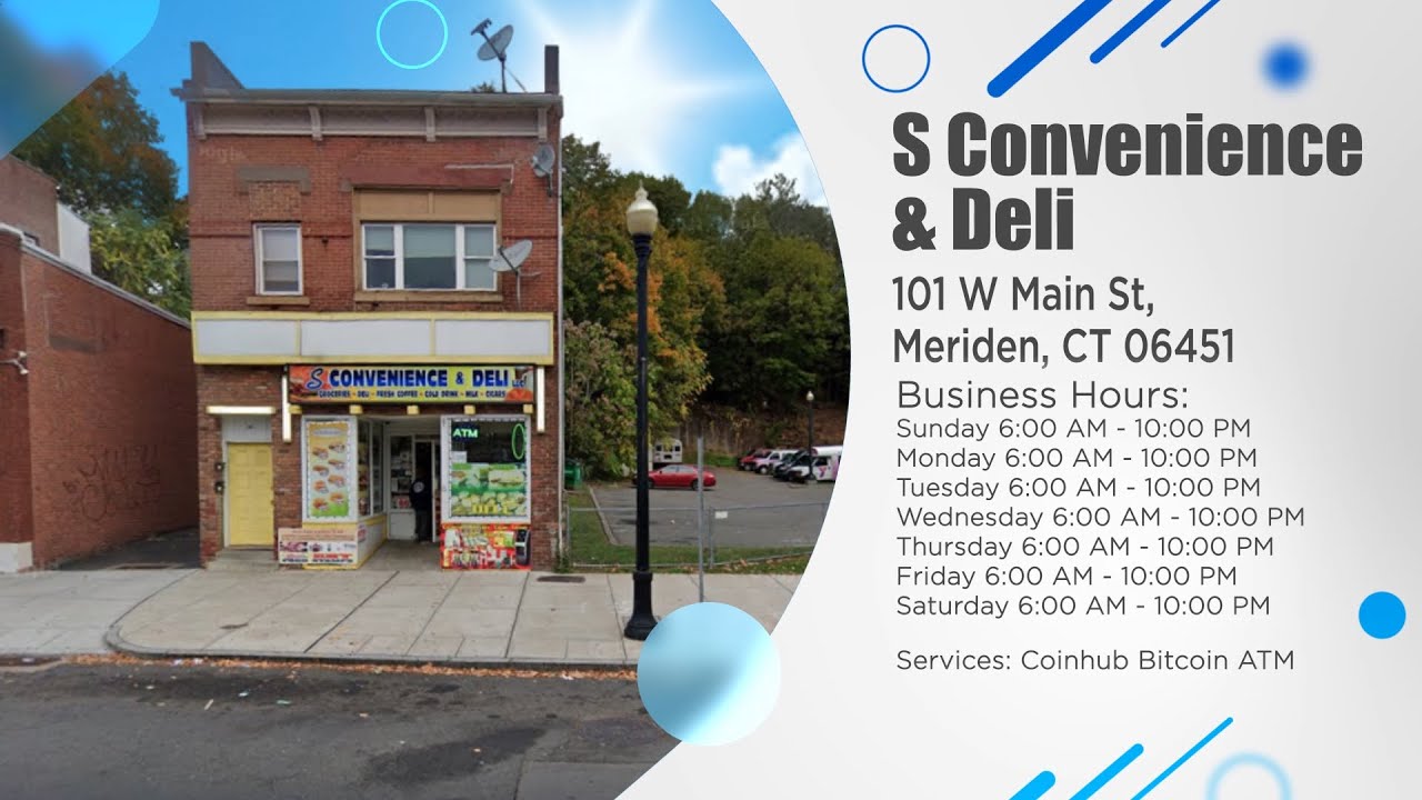 Bitcoin ATM Meriden - Coinhub ($25,000 Daily Limits) — 101 W Main St,  Meriden, CT 06451, USA - YouTube
