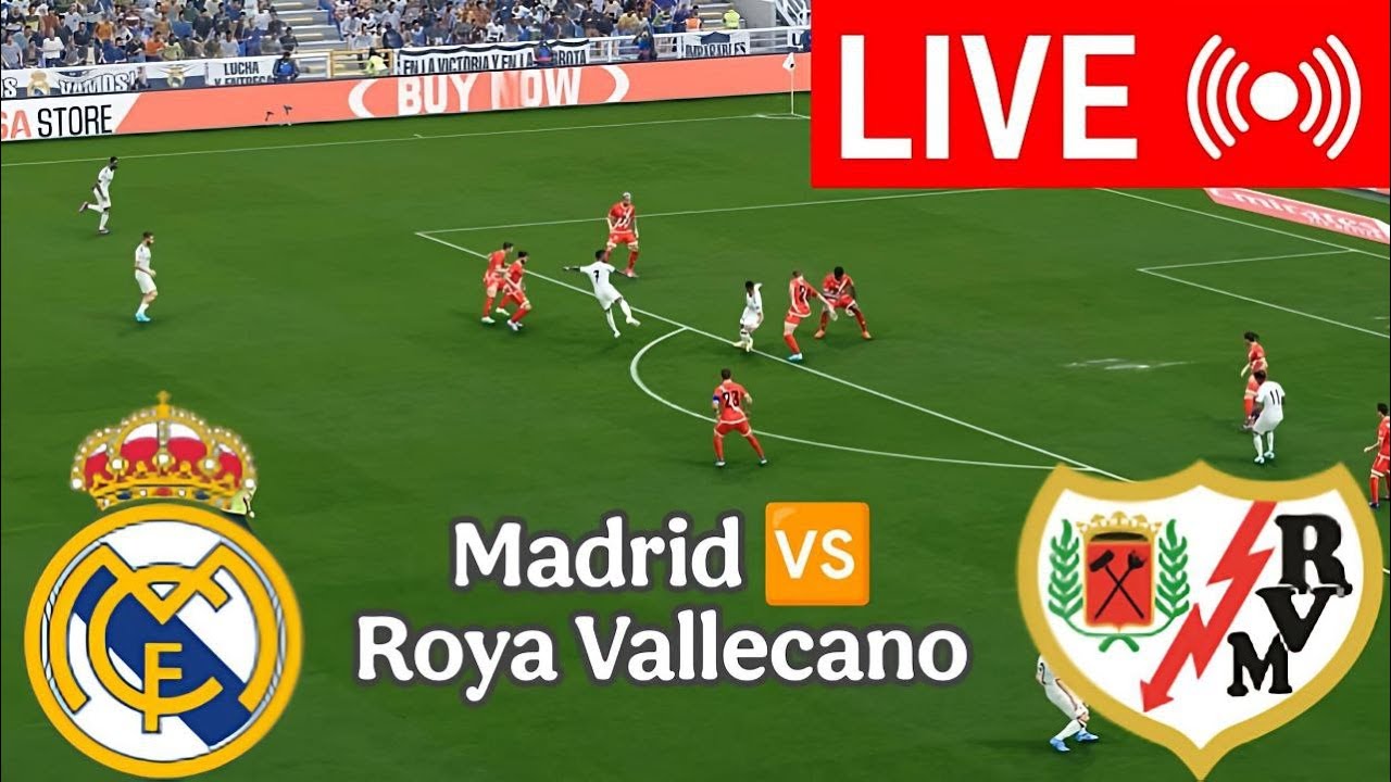 🔴LIVE : Real Madrid vs Roya Vallecano | LaLiga 2024-25 Full Match Live