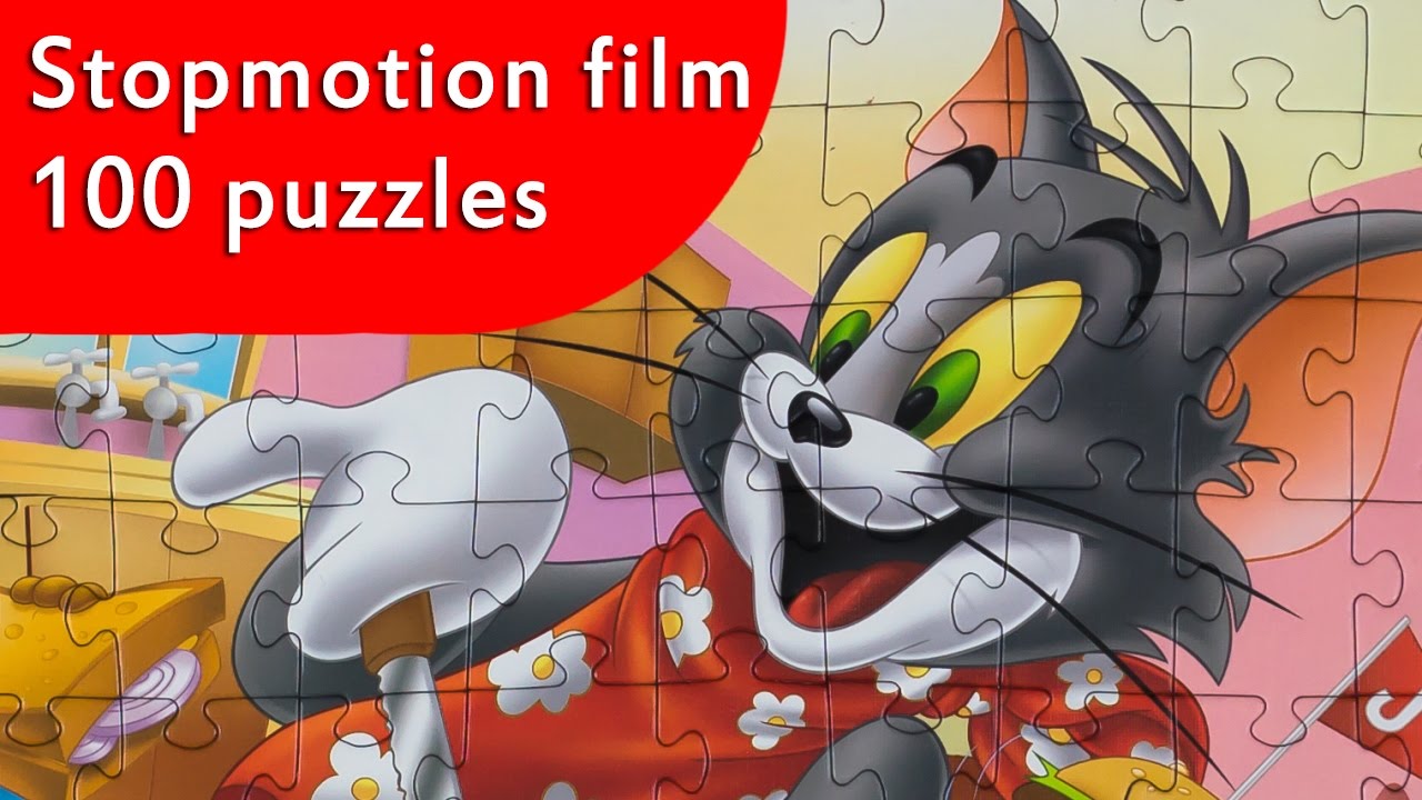 Jigsaw Puzzle - Tom and Jerry Delicious breakfast - Stopmotion film ...