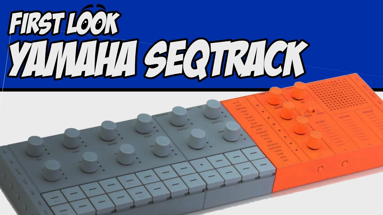Yamaha Seqtrak Mobile Music Ideastation - Orange & Gray | Sweetwater