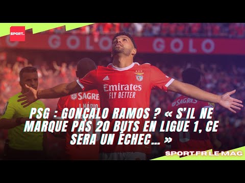PSG : Gonçalo Ramos ? « S’il ne marque pas 20 buts en Ligue 1, ce sera un échec… »