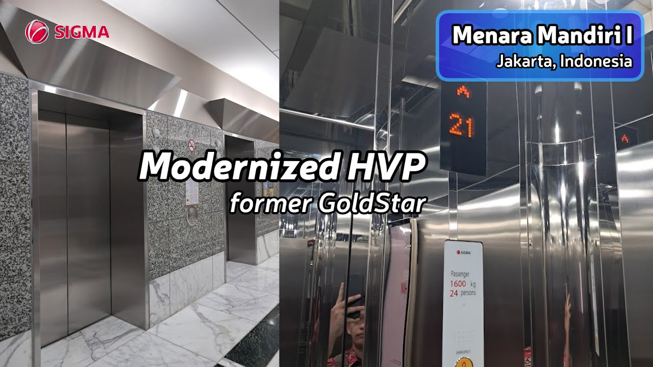 High-Rise Sigma (Mod) Elevators - Menara Mandiri I, Jakarta, ID