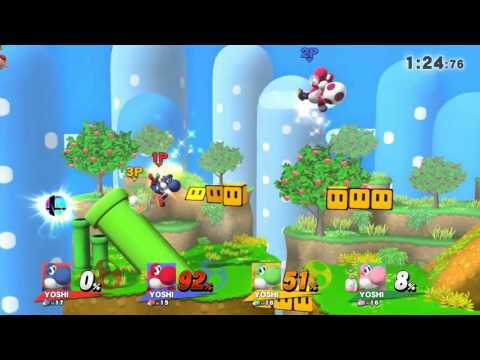 スマブラforWiiU OJ(煽り合い)乱闘　フレンド戦266