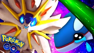 *SOLGALEO SOLAR BEAM ONE SHOT* You have to see these battles in Pokemon GO screenshot 5