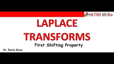 First Shifting Property of Laplace and Inverse Laplace Transforms (Laplace Transforms Part-5)