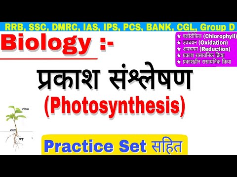 प्रकाश संश्लेषण | Photosynthesis |जीव विज्ञान |Biology|Science, Plant tissue,RRB,ALP,DRDO,ISRO, exam