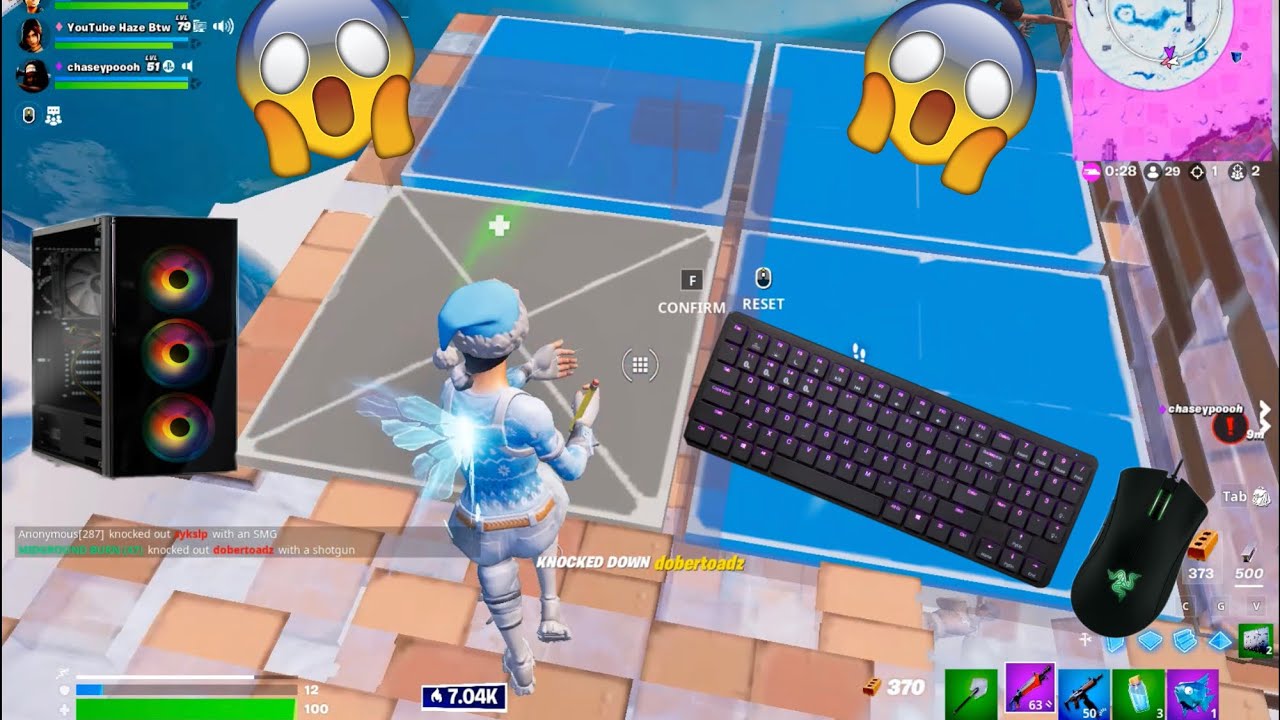 Late Game Arena Gameplay (Best Keyboard & Mouse Settings)