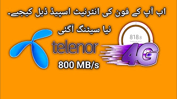 Telenor APN setting | Telenor internet settings code