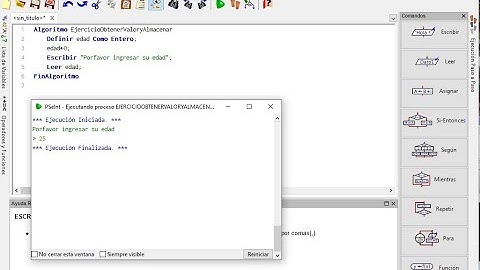 Obtener valor entero y almacenarlo en variable Pseint