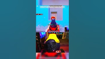 JONATHAN QUICK 1VS4 CLUTCH 🥵 #shorts #bgmishorts #bgmi #pubg #jonathangaming #jonathanshorts