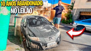 REFORMA DO HONDA CITY COMPRADO NO LEILÃO | LATA NOVA