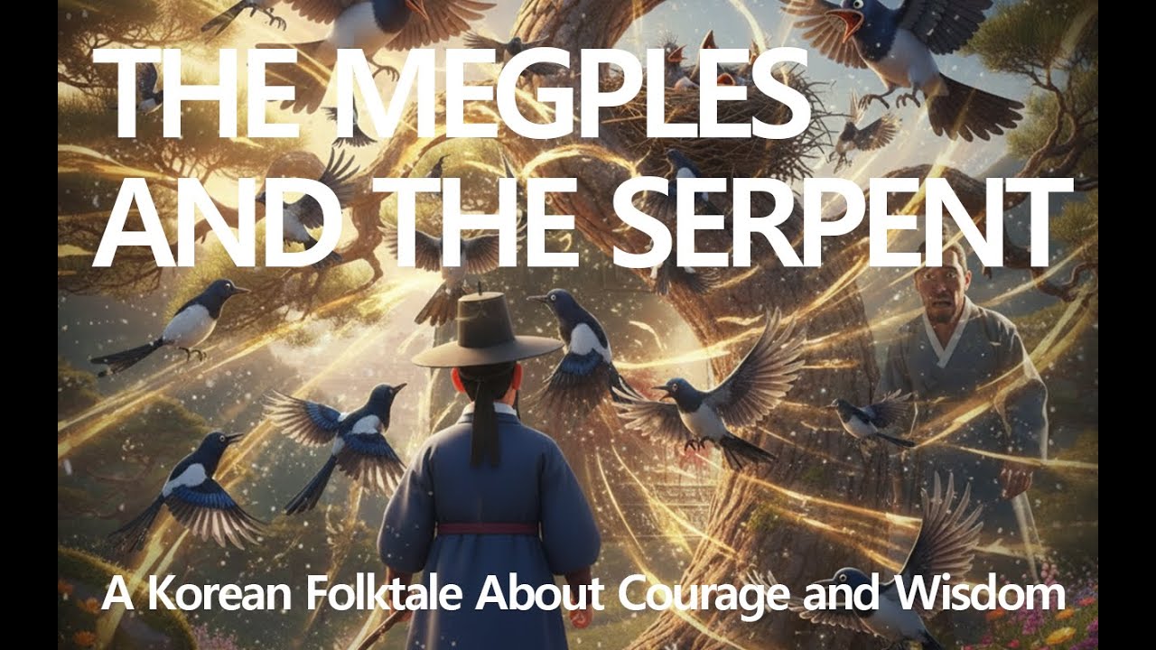 The Megples and the Serpent A Korean Folktale About Courage and Wisdom
