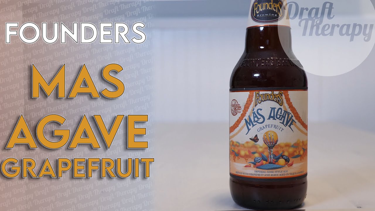 Founders Brewing Company Mas Agave Grapefruit Tequila Barrel Aged
